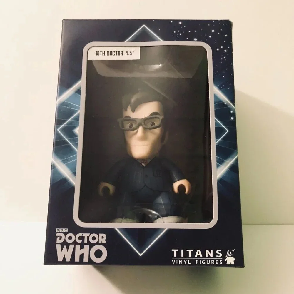 2012 Titan Doctor Who 10th Doctor With Glasses Vinyl Figure Toys Dr Who - Picture 1 of 12
